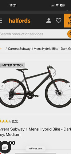 Carrera subway mens hybrid - subway,