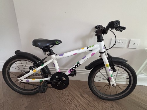 Frog bikes white spotty - bikes,