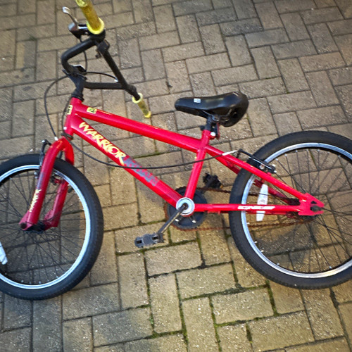 Warrior 20in bmx bike unisex - warrior,