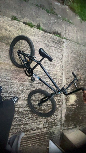 Bmx bike black - black, in
